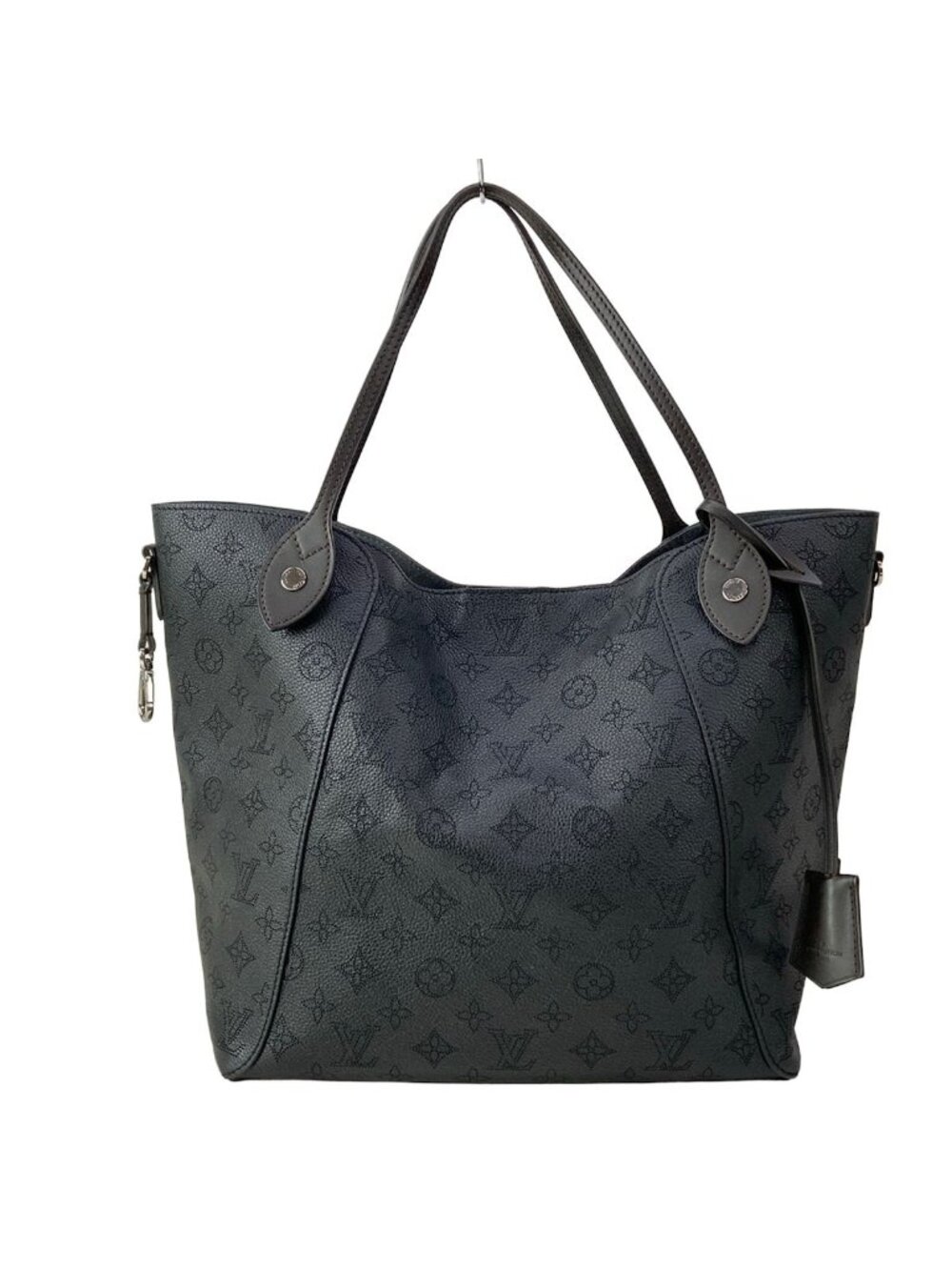 Louis Vuitton Tote Bag Mahina Hina MM Noir Leather